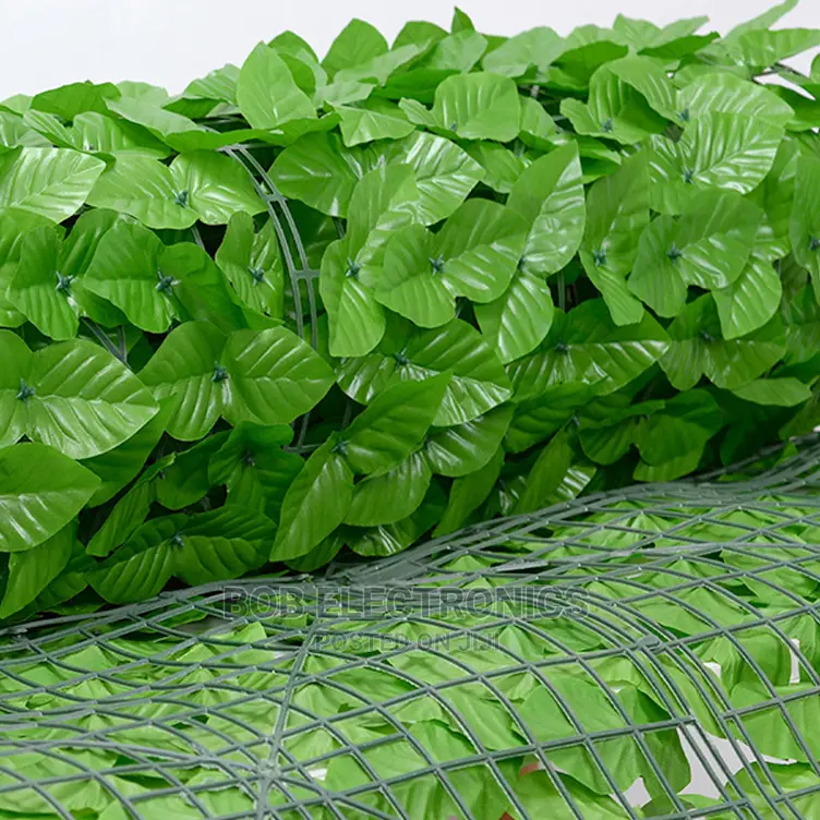Leafy Faux Privacy Fence