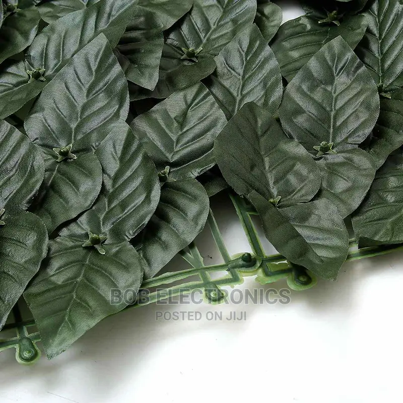 Leafy Faux Privacy Fence