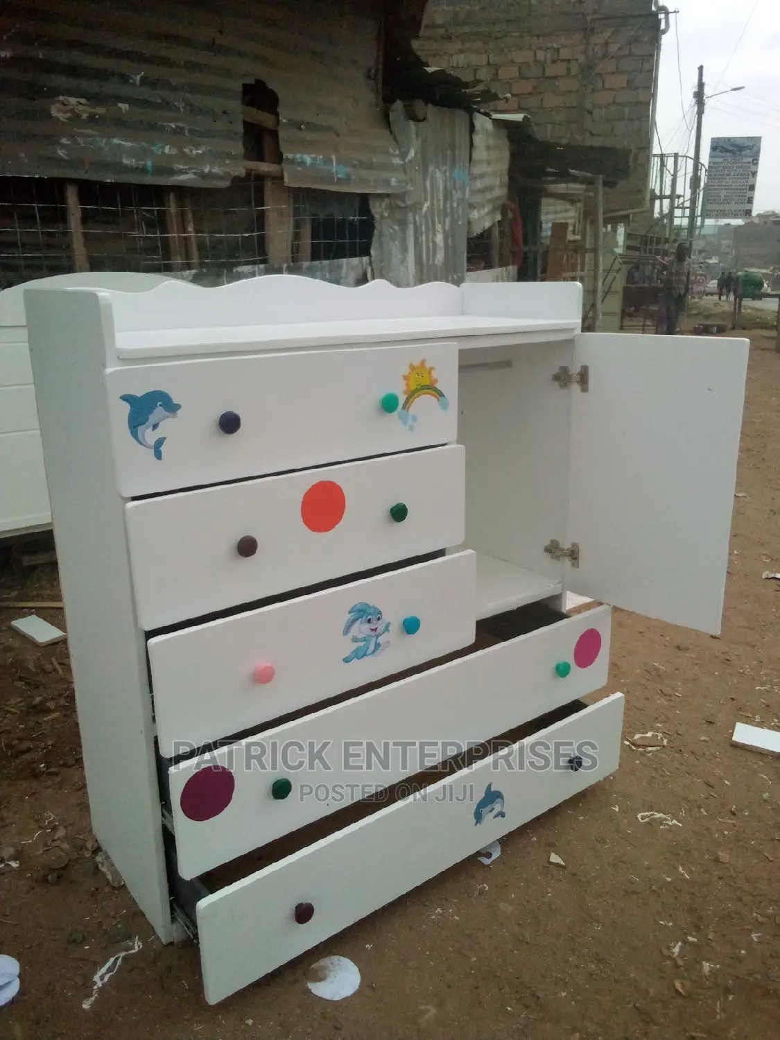 Elephant  Chest of Drawers 4 by 4 Fitts