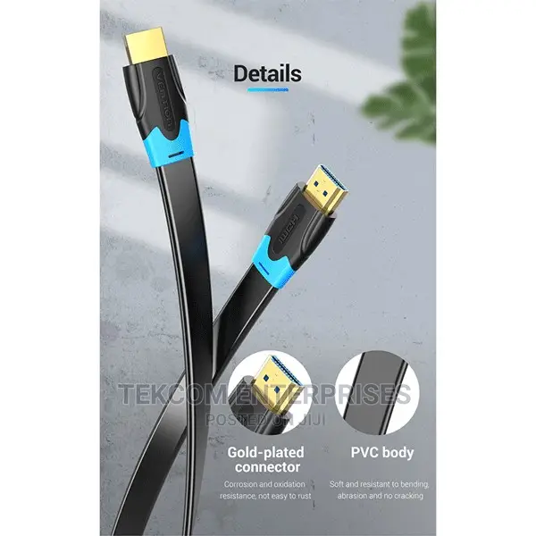 Vention Flat HDMI Cable – 2M –