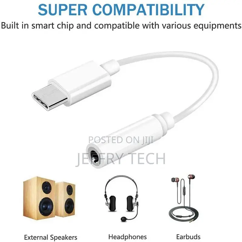 Type C Original Handsfree Connector to 3.5mm | Original Conv