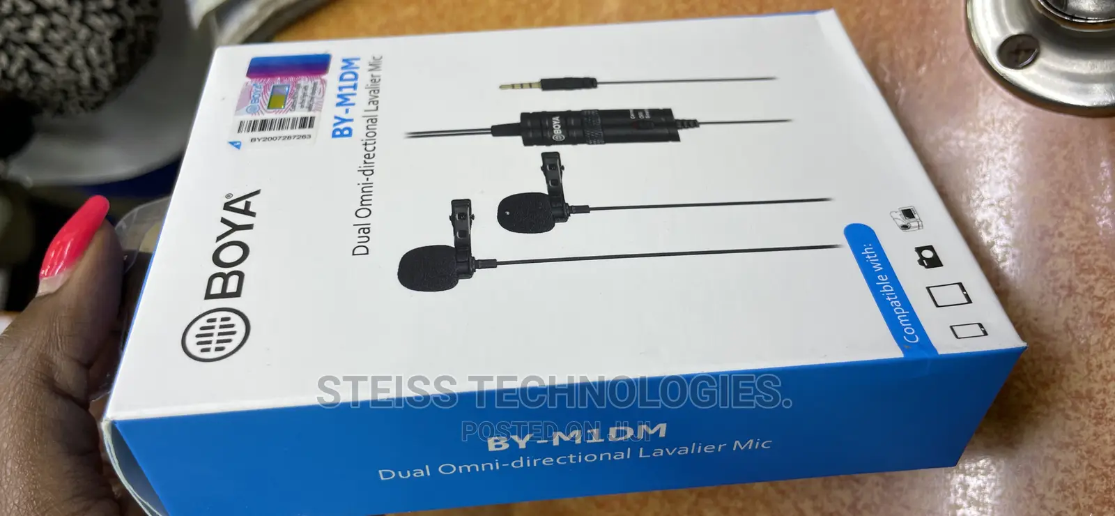 Boya Dual Lavalier Mic