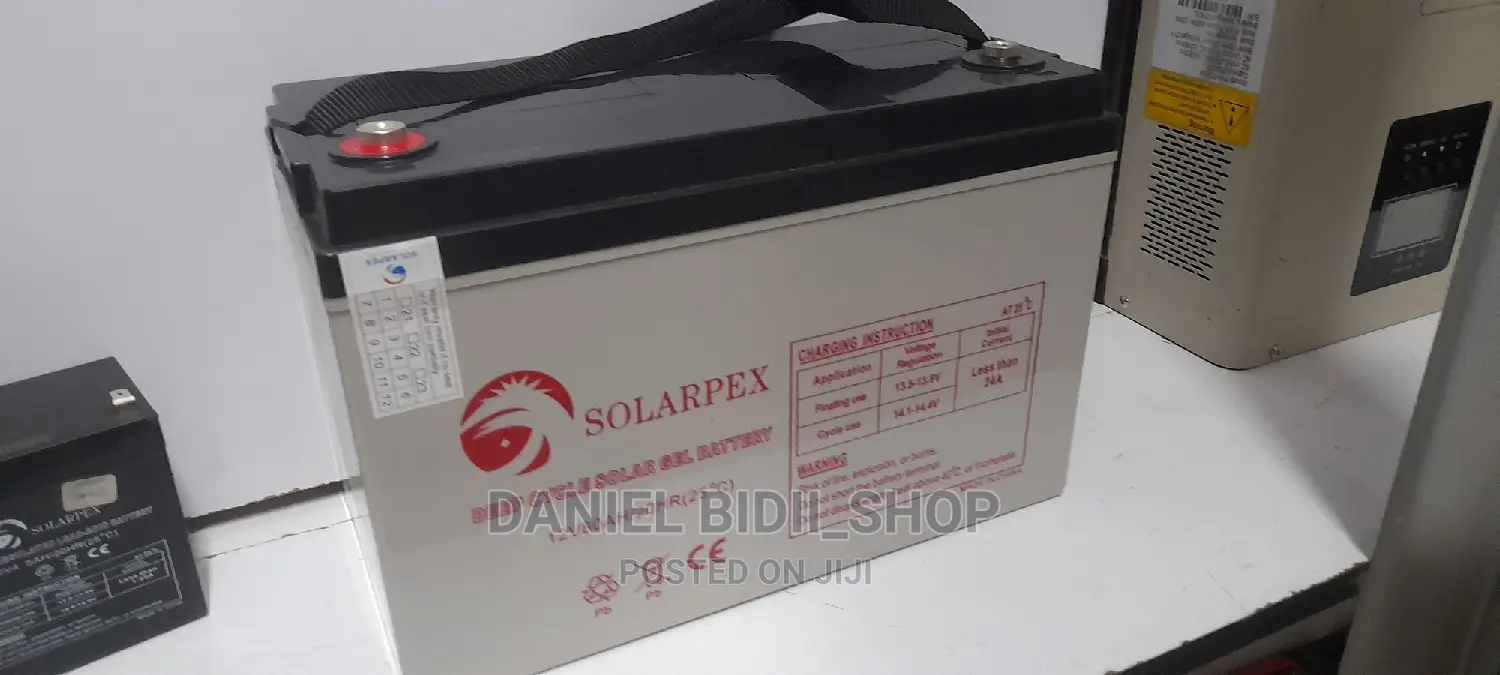 Solarpex Valve Cycle Gel Battery 80ah 20hr