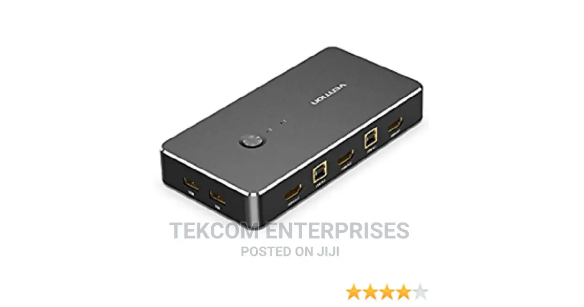Vention 2 in 1 Out Hdmi Kvm Switch Black