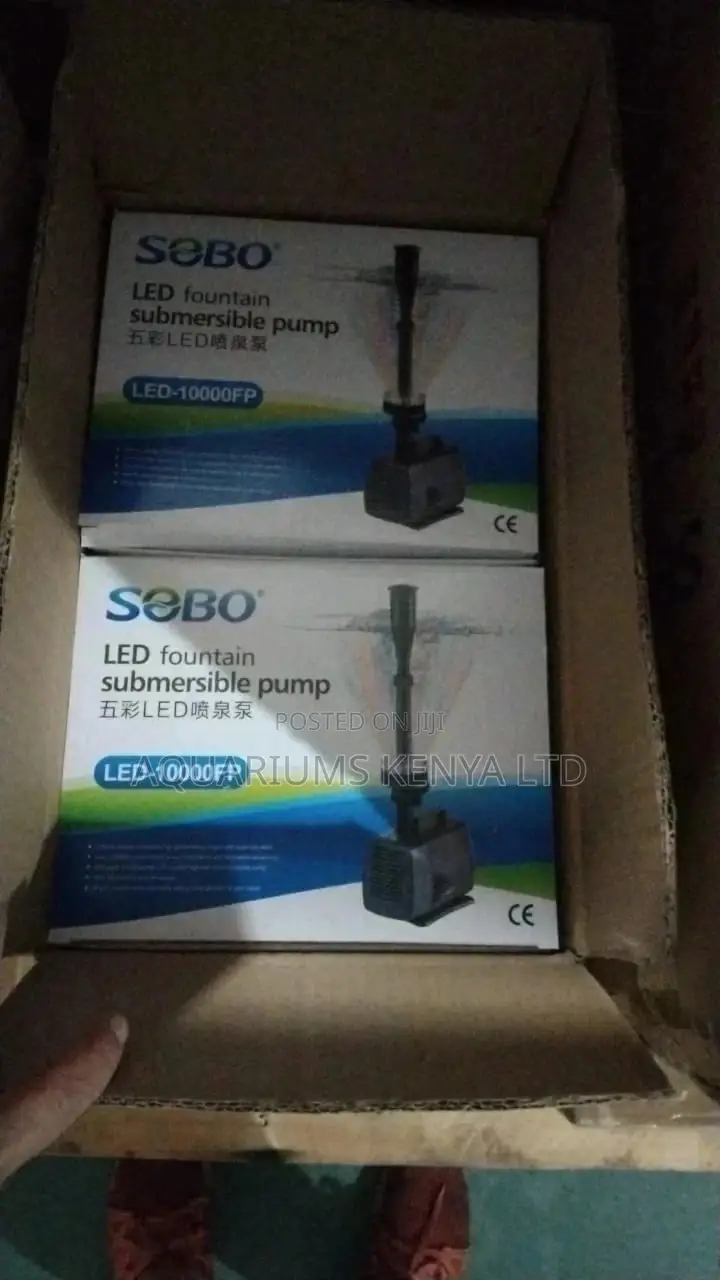 Fountain Pump, With Lighting, Submissible and Durable