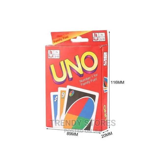 Uno Classic Card Game For Family Fun