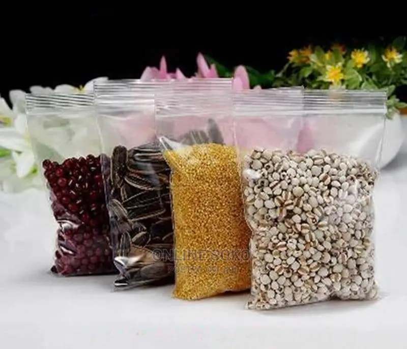 Food Graded Reusable Packing Ziplock Bags - 25/50/100 Pcs