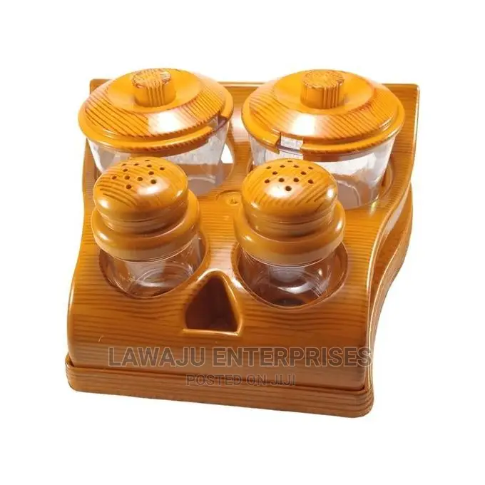 Salt Shaker and Sugar Dish Set