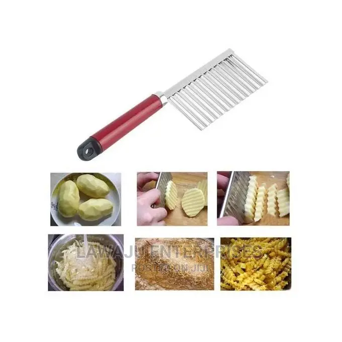 Vegetable/ Potato Crinkle Wavy Knife Cutter