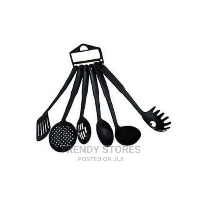 6 Piece Non-Stick Cooking Spoons Set