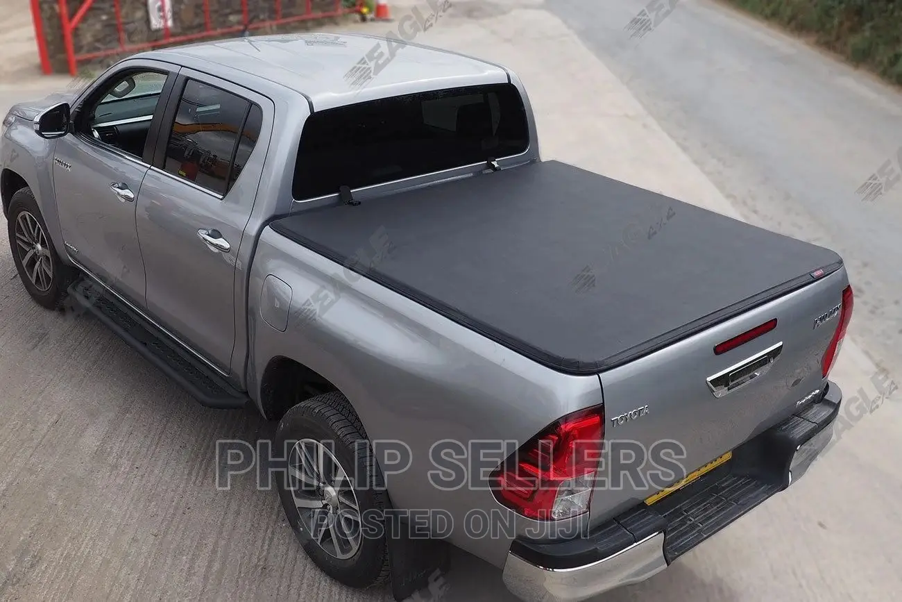 Toyota Hilux Revo Hawk Hard Tri Fold Tonneau Cover – Bed Cov
