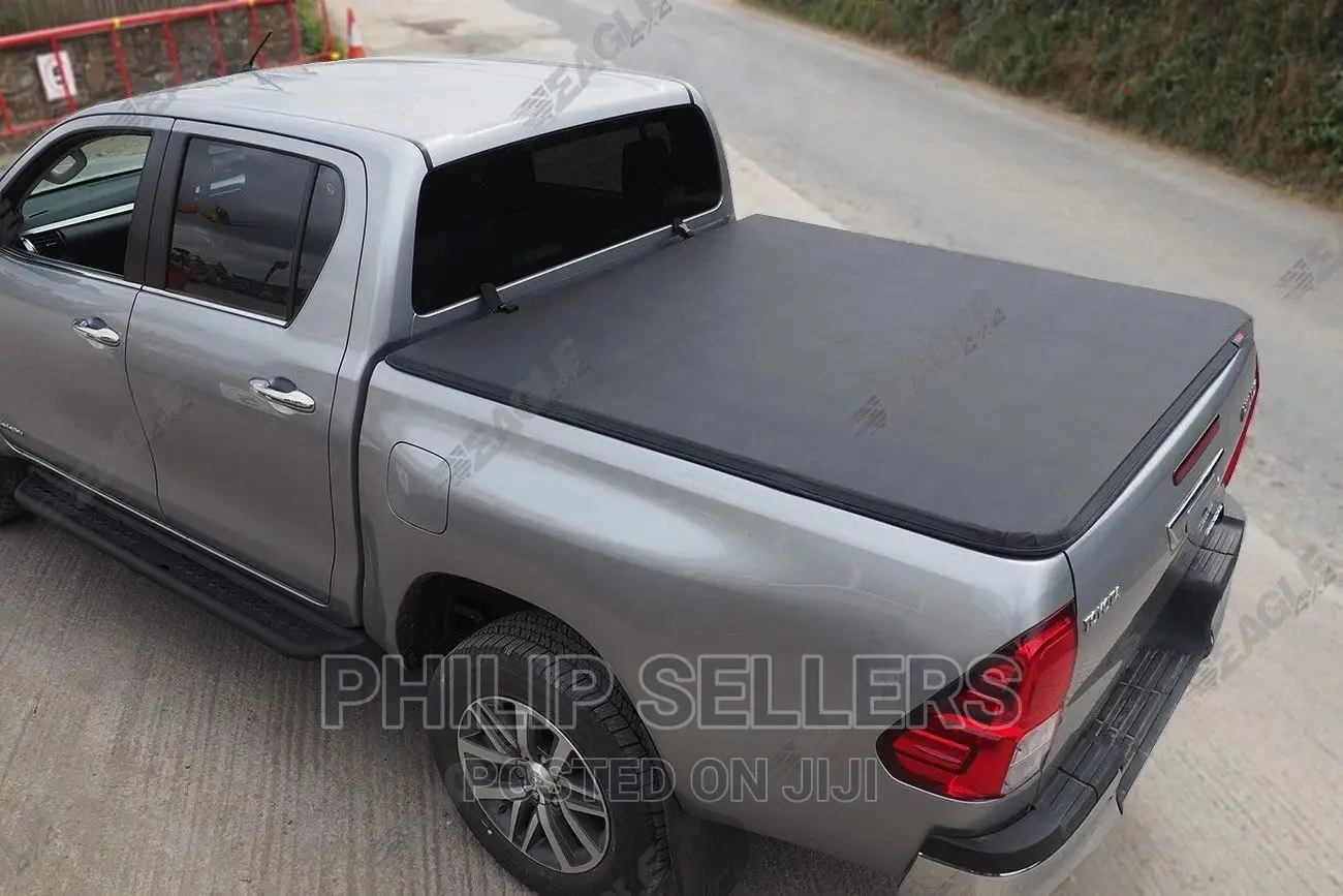 Toyota Hilux Revo Hawk Hard Tri Fold Tonneau Cover – Bed Cov