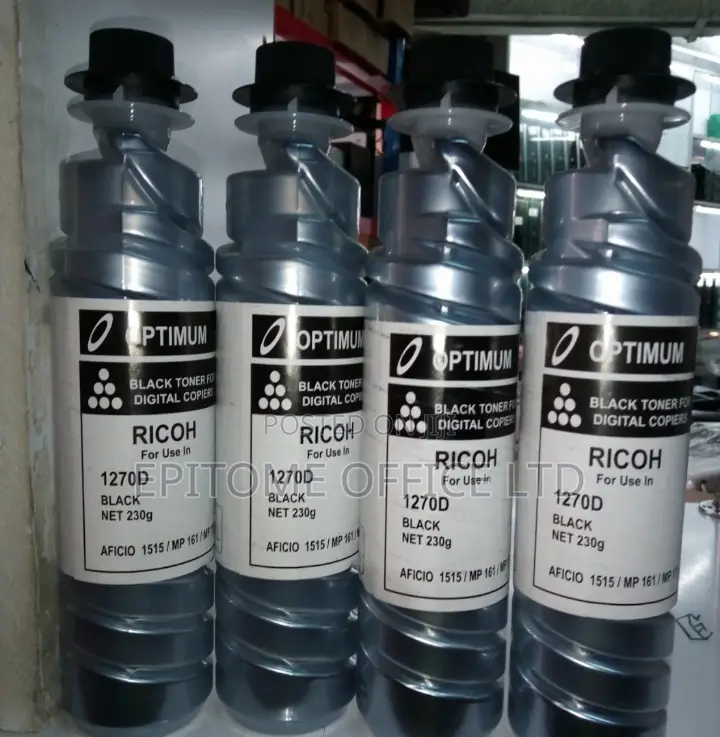 1270D Ricoh Aficio Black Toners