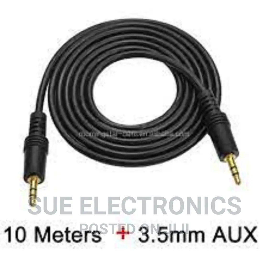 Aux Audio 3.5 Mm Stereo Jack Male to 3.5 Mm (10m)