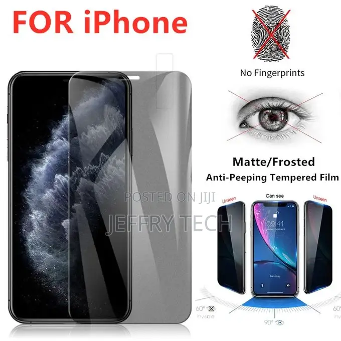HD Matte Spy Screen Protectors for iPhone 12 11 Pro Max Mini