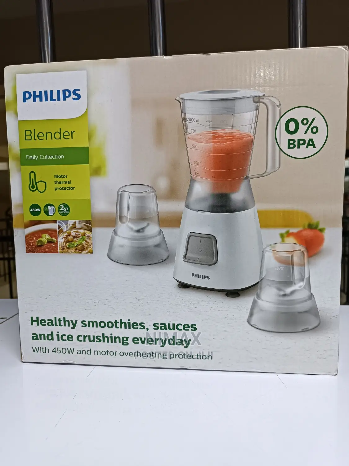 Phillips Blender HR20512 2in1 Blender