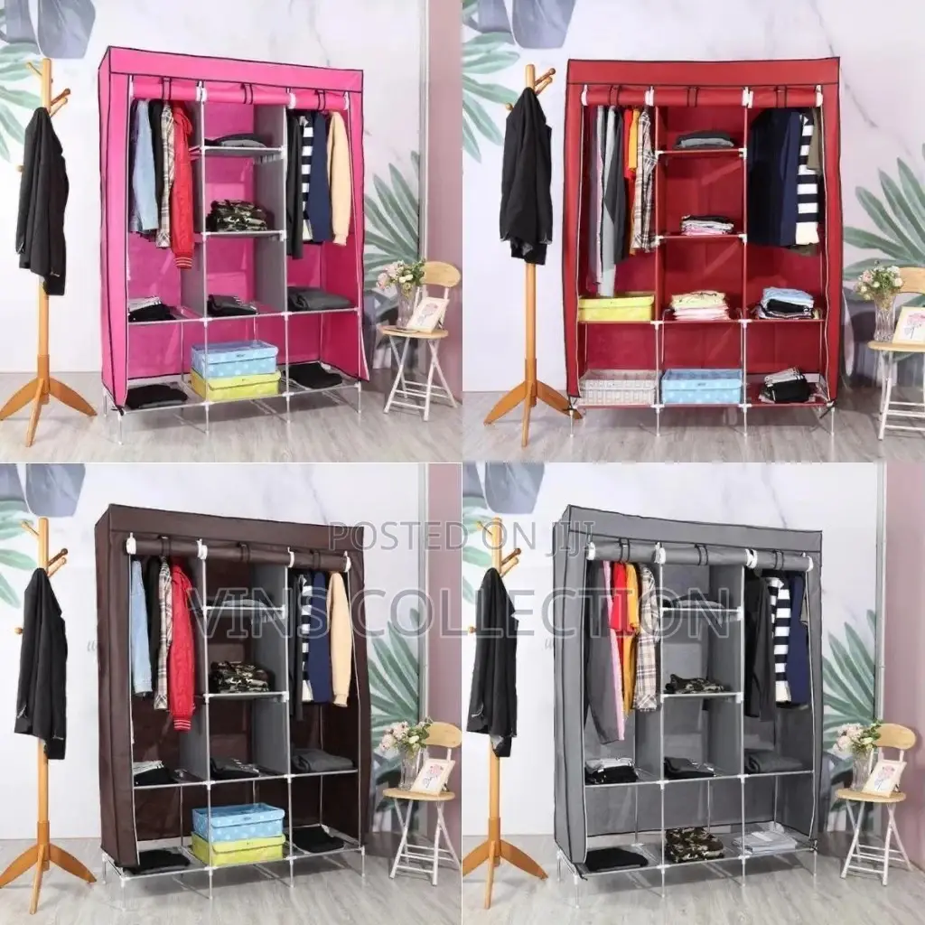 Metallic Portable Wardrobes