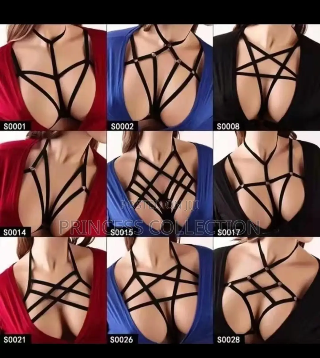 Women Harness Chest Lingerie Cage