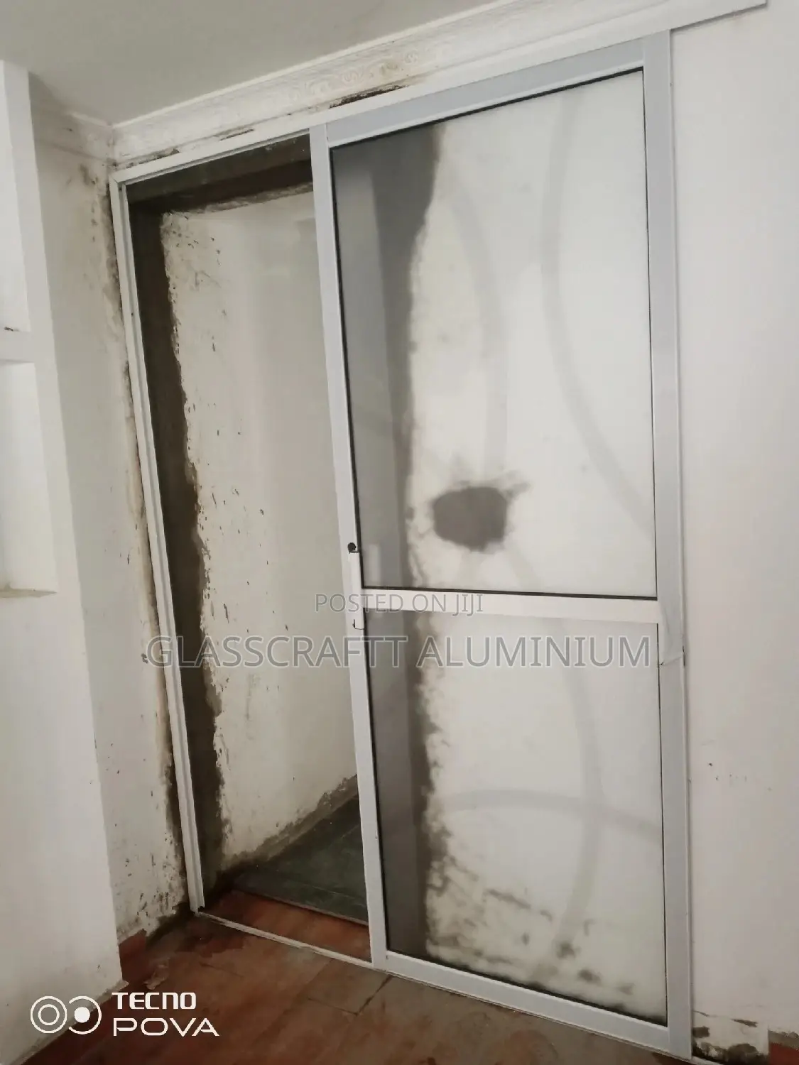 Single Sliding Aluminum Door