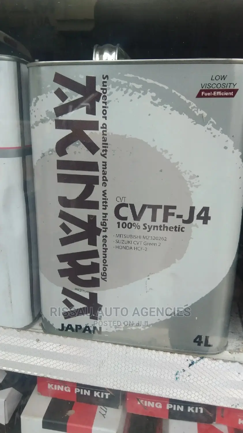 CVTF-J4 Akinawa 4 Litre Made in Japan Fully Synthetic.