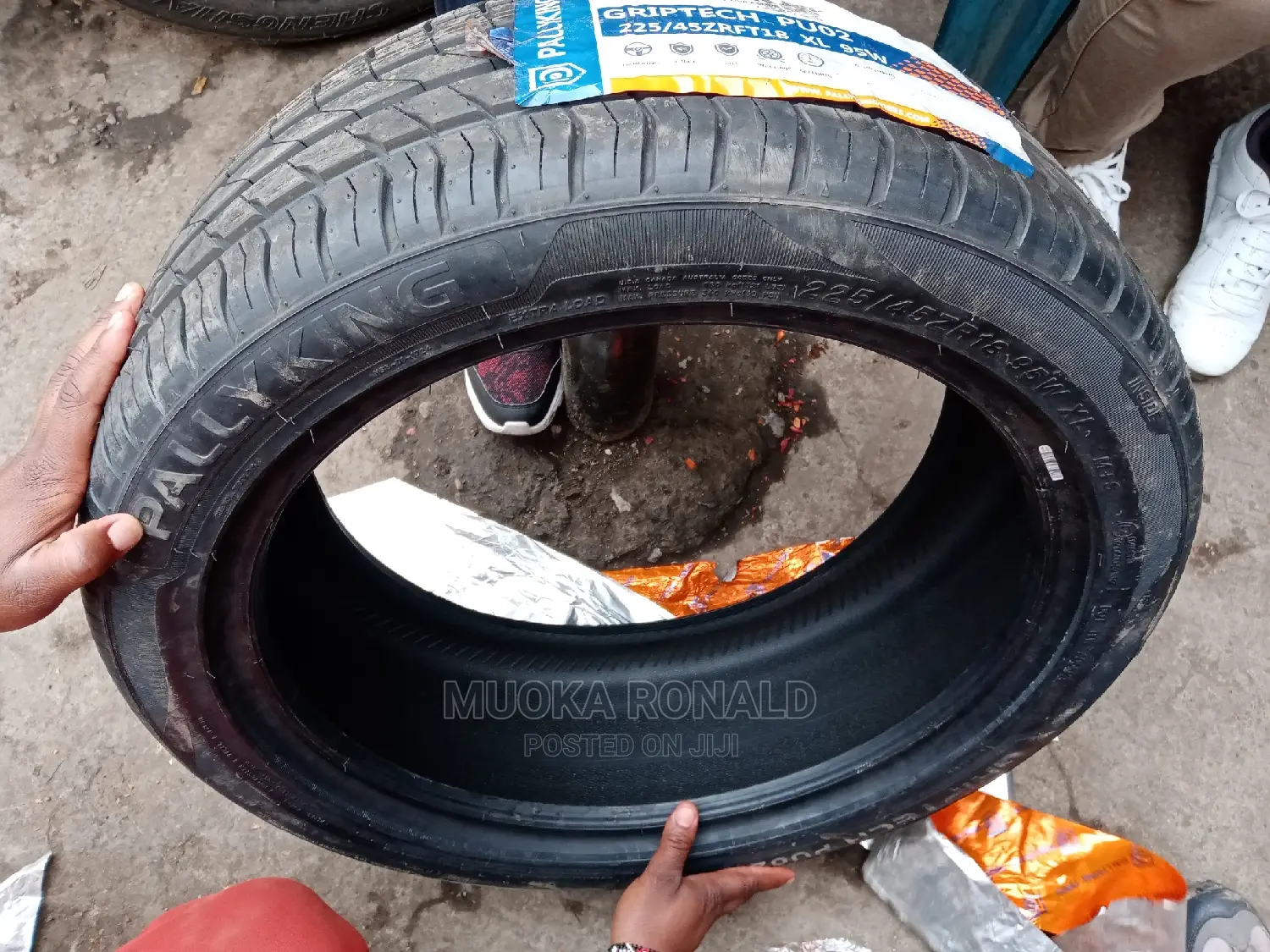 225/45r18 Pallyking Tyre (Rcs) Runflat Tyre