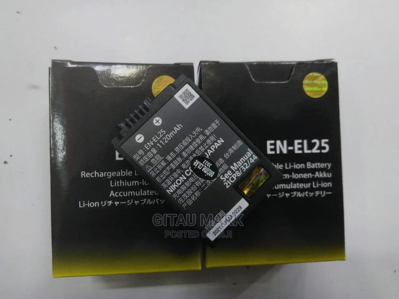 Nikon EN EL 25 Battery for Nikon Z 50