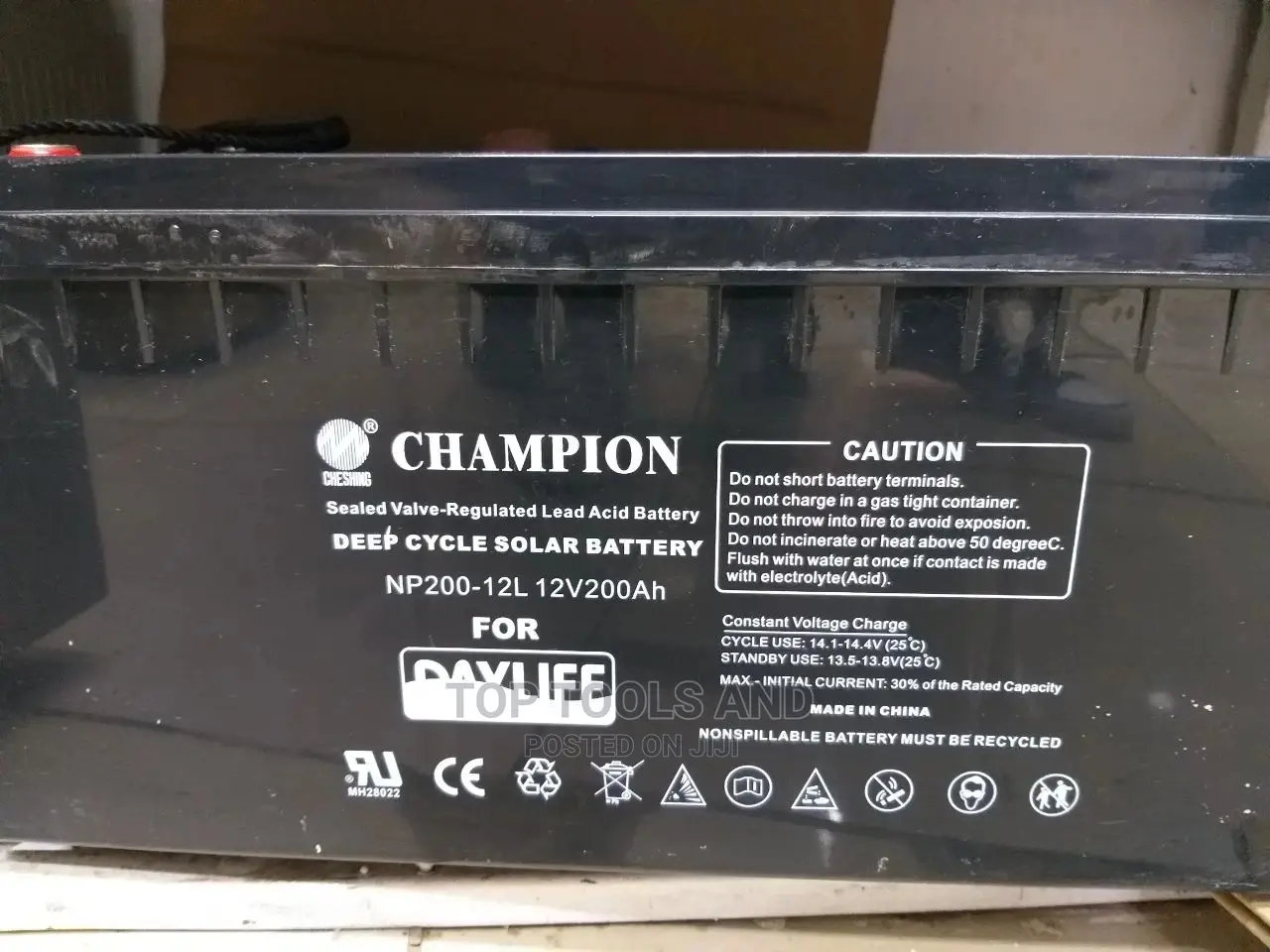 Dayliff Champion Solar Battery 200ah