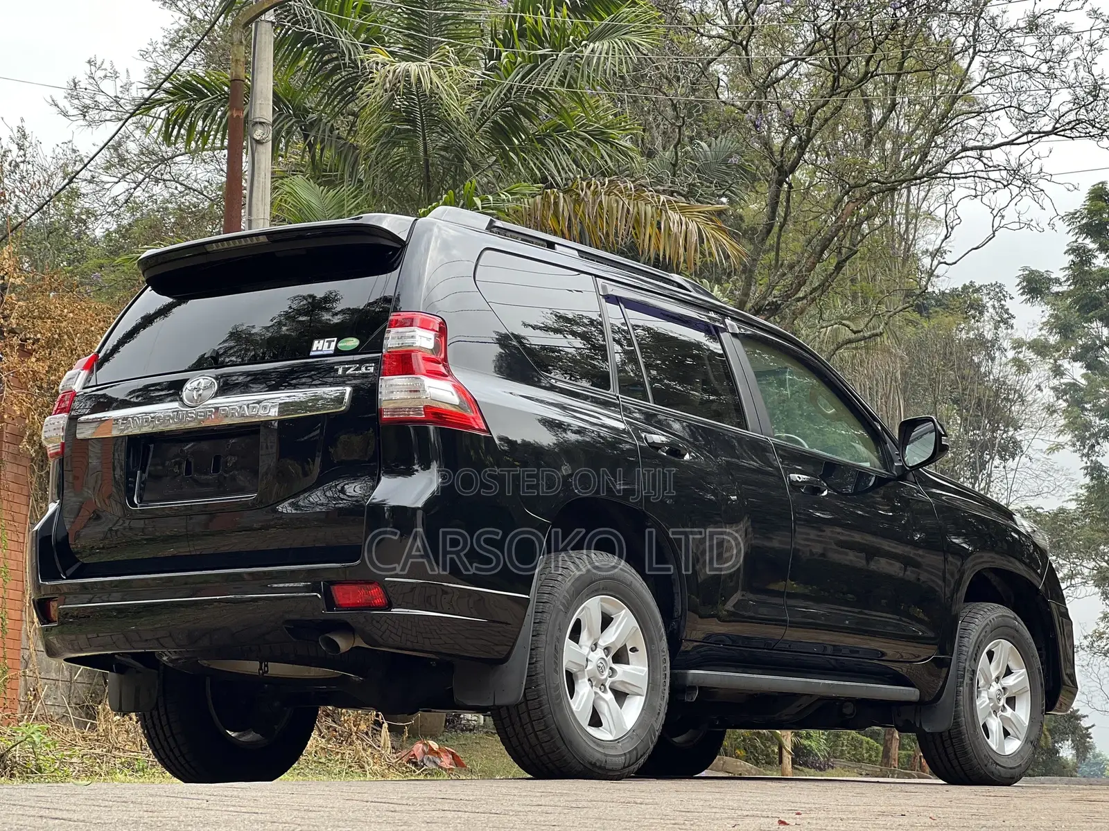 Toyota Land Cruiser Prado 2015 Black
