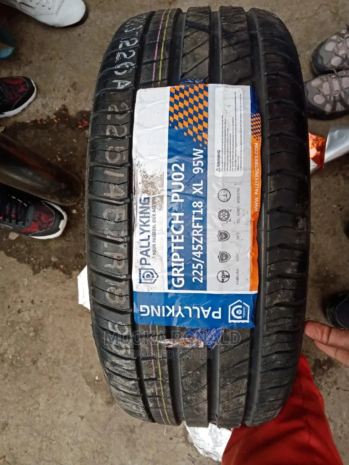 225/45r18 Pallyking Tyre (Rcs) Runflat Tyre