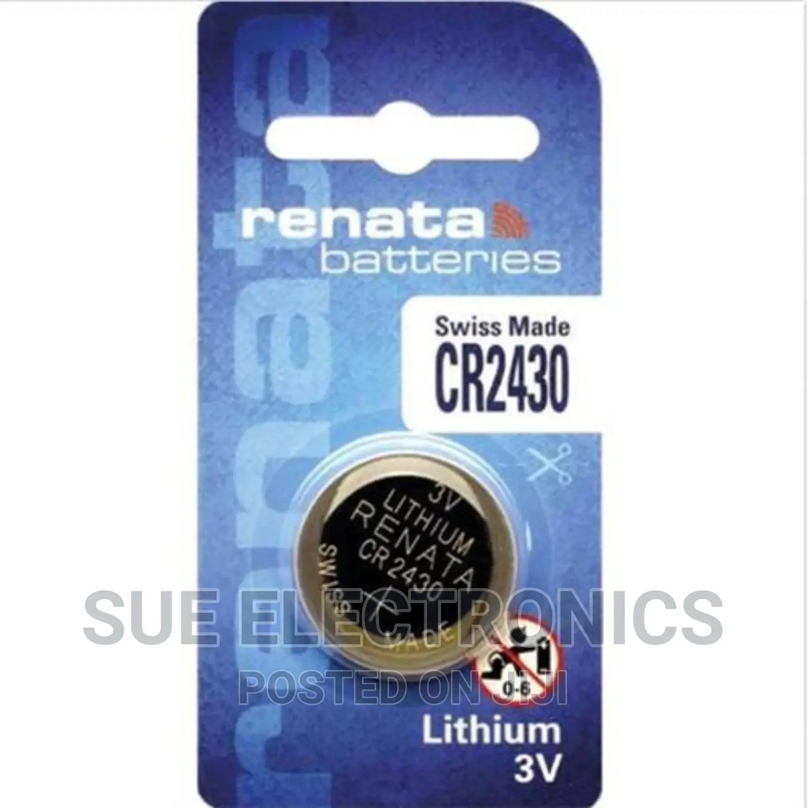 Renata Cr2430 Batter for Cars Remotes