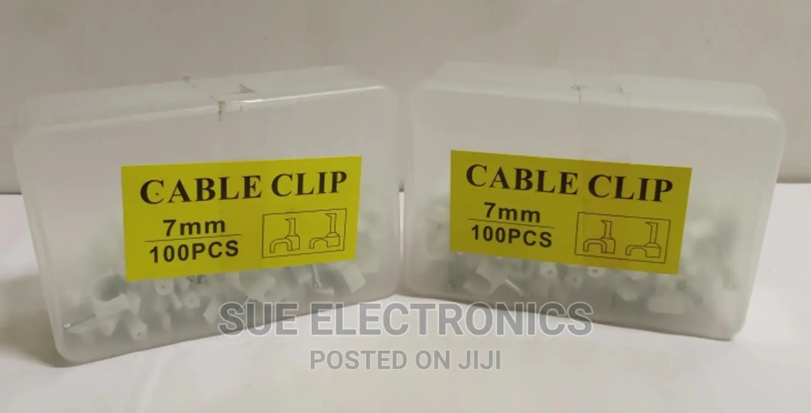 7mm Ethernet Cable Clips Clamps