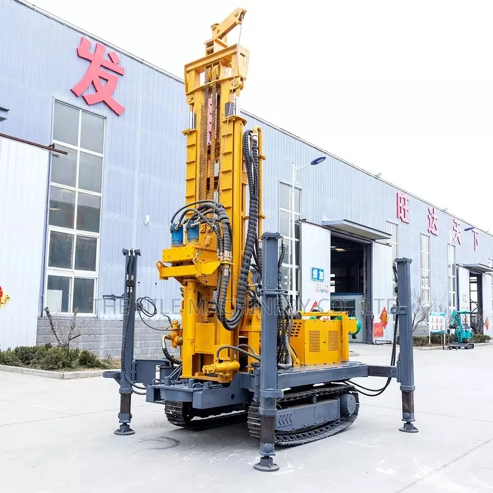 Water Well Drilling Rig Machine Driven By Diesel Engine