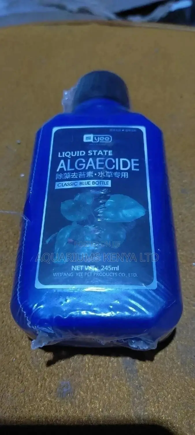 Algaecide, for Algae Elimination in Aquariums