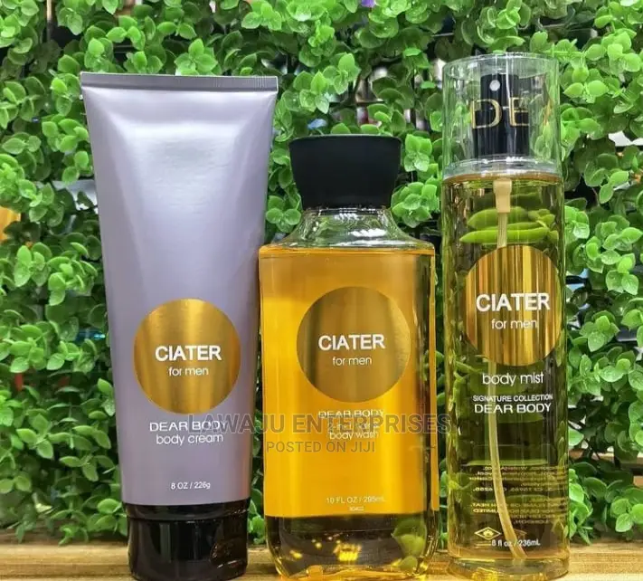 Ciater for Men 3in1 Body Mist, Body Cream + Shower Gel Set