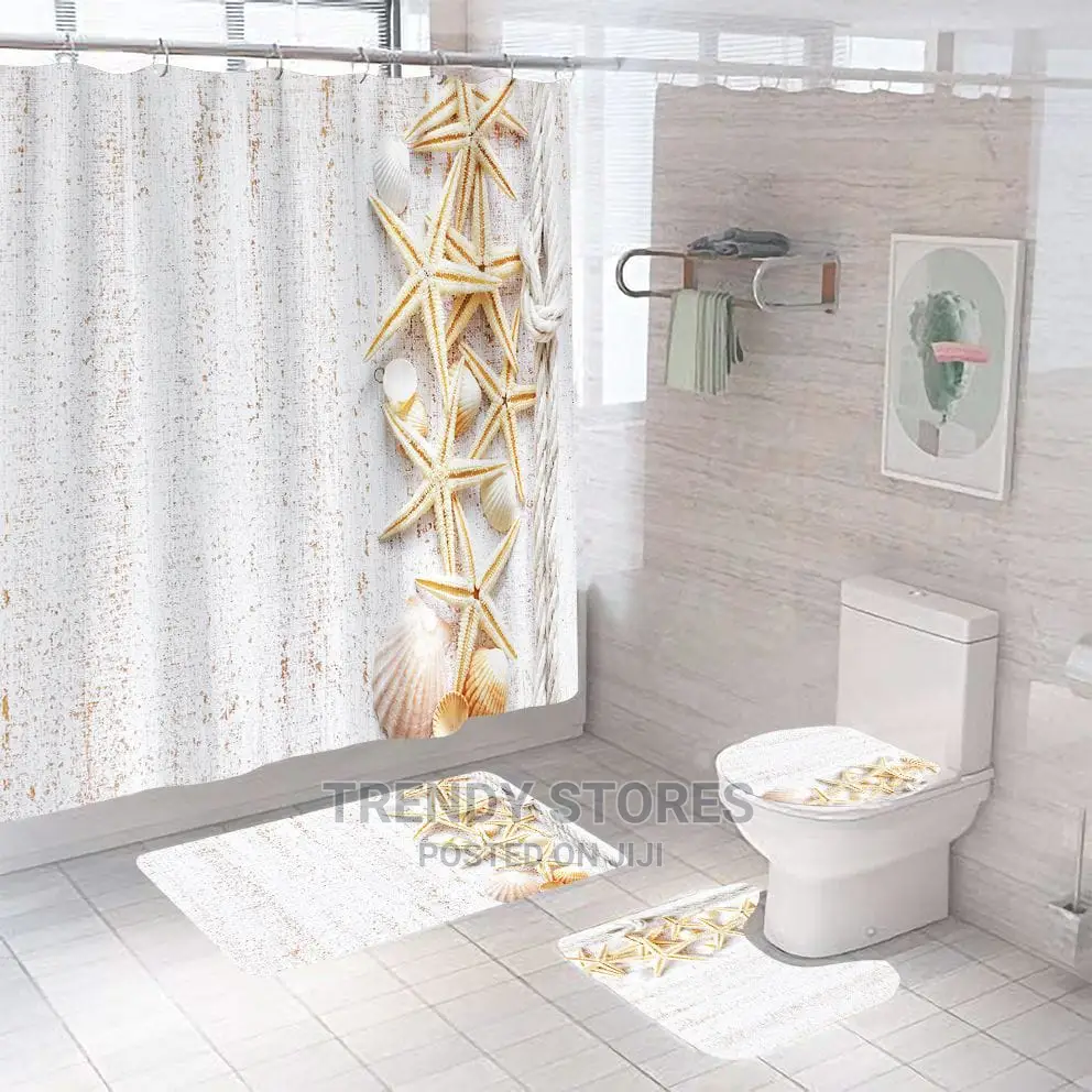 4 Pcs Bathroom Set