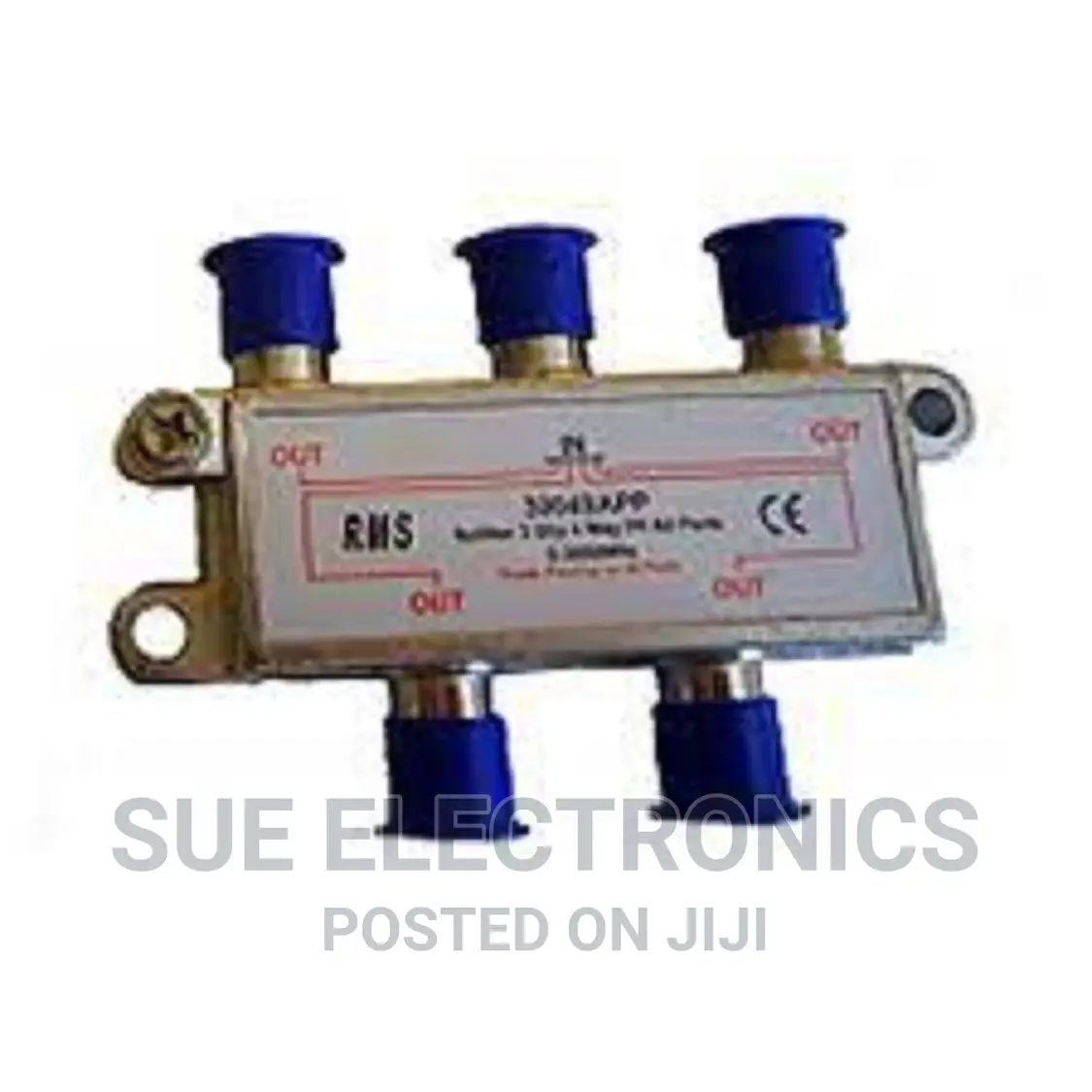 Astel 4-Way Splitter/Channel Signal Power Tv Receiver