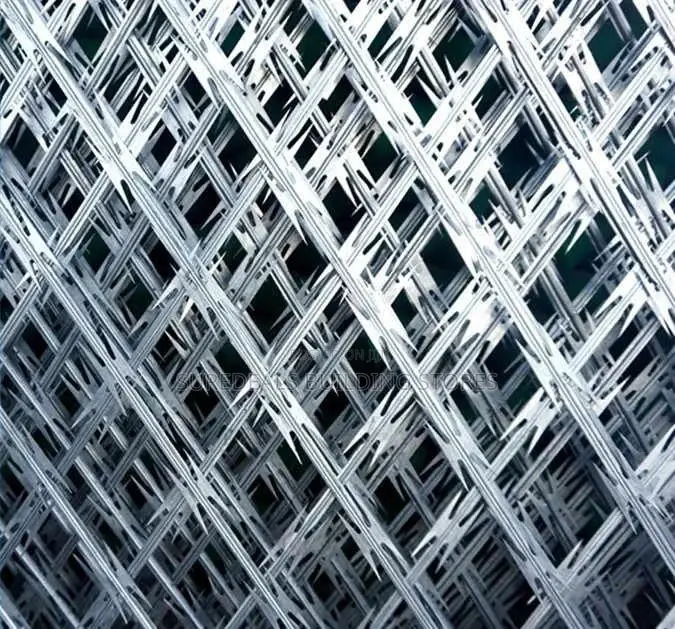 Galvanized Welded Razor Mesh Fence(5feet*15mtrs)