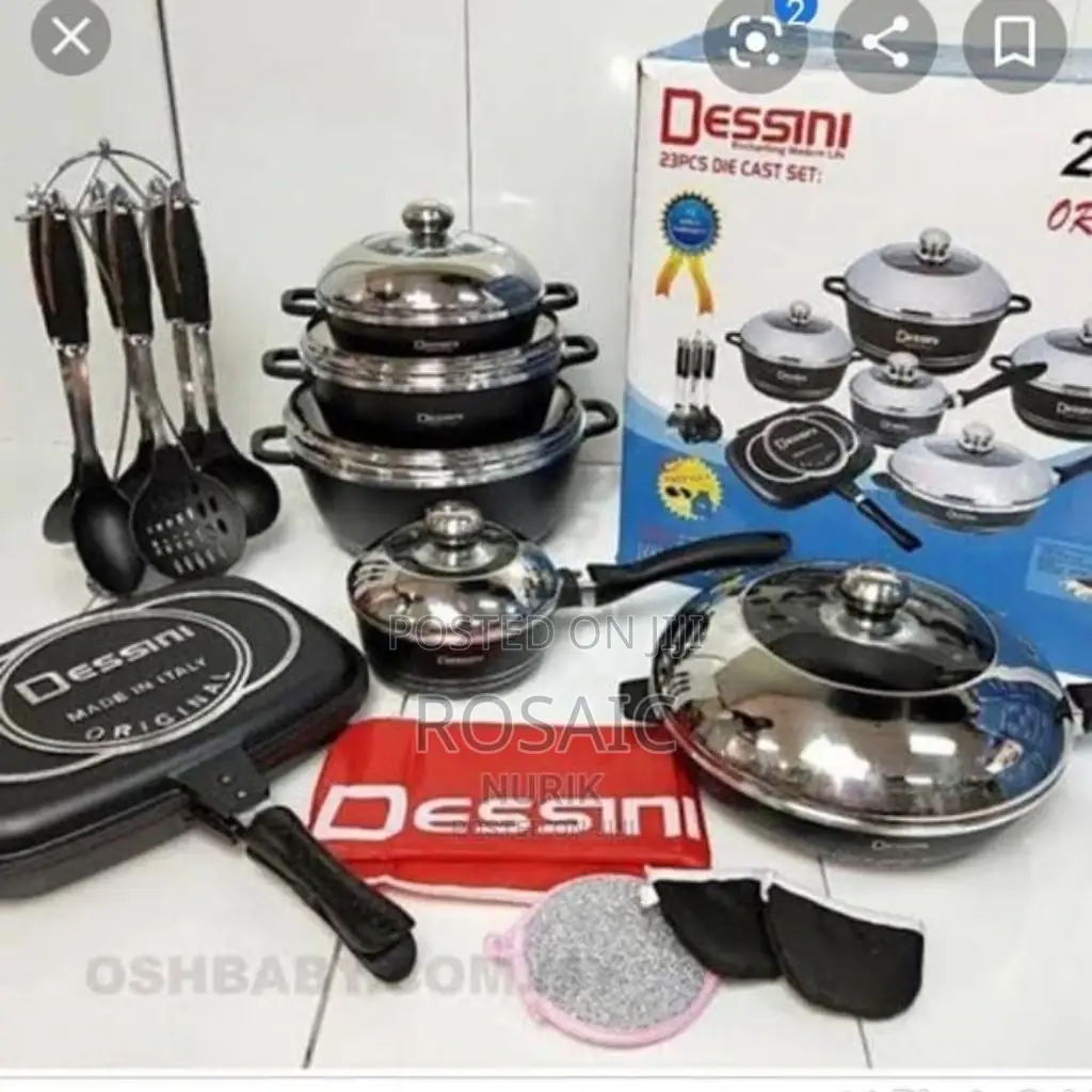 23 Pieces Dessini Cookware