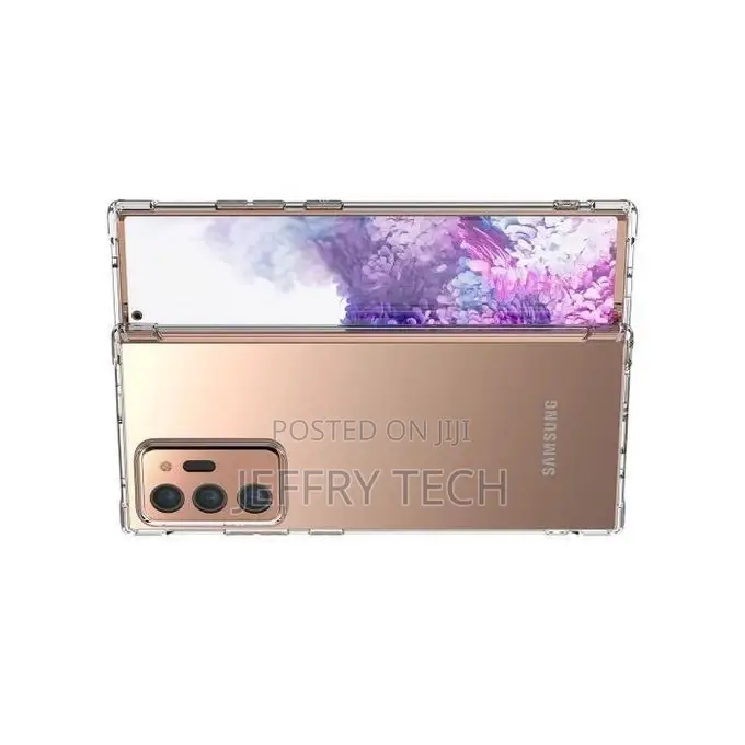 Back Silicone Cover for Samsung Galaxy Note 20 Ultra 5G - Cl
