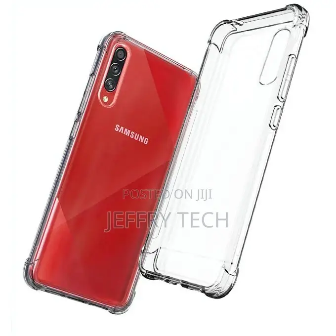 Anti-Shock Transparent Cover for Samsung A70S