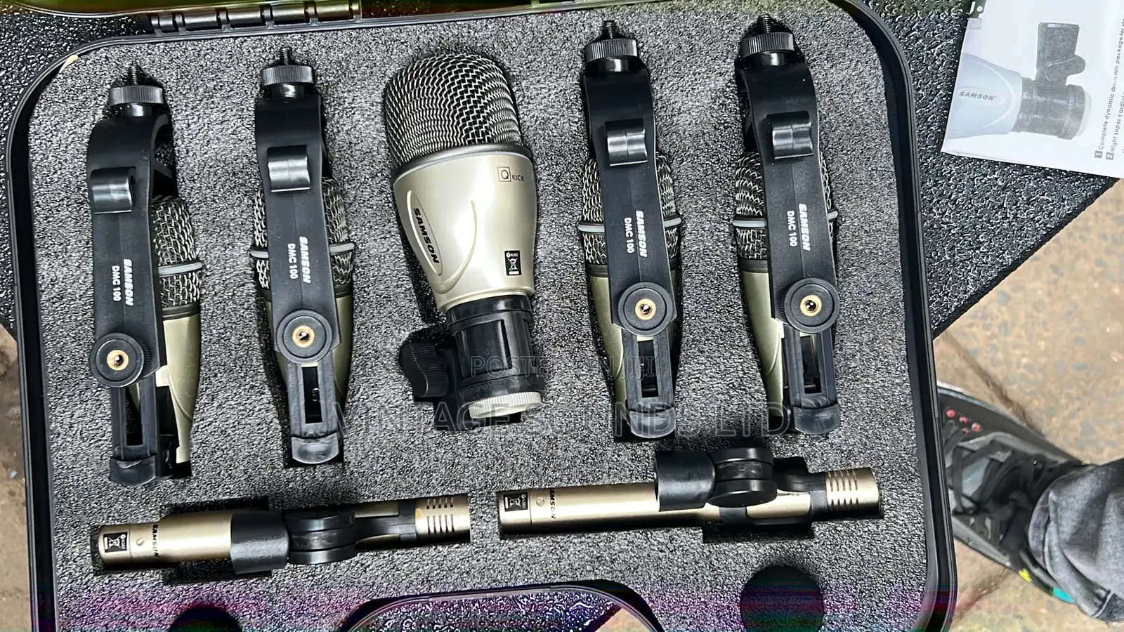 Samson's 7kit 7-Piece Drum Mic Set