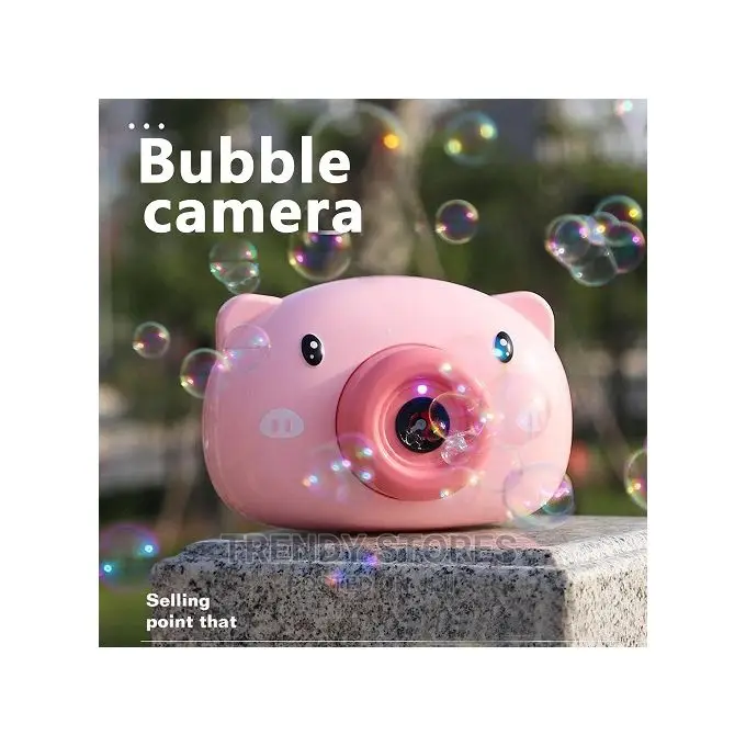 Fubbles Bubble Camera With Realistic Shutter Sound