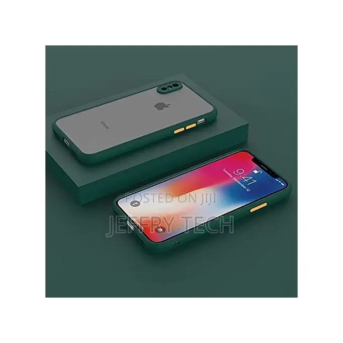 iPhone X/Xs Slim Fit Cover With Soft Edges Camera Protecti