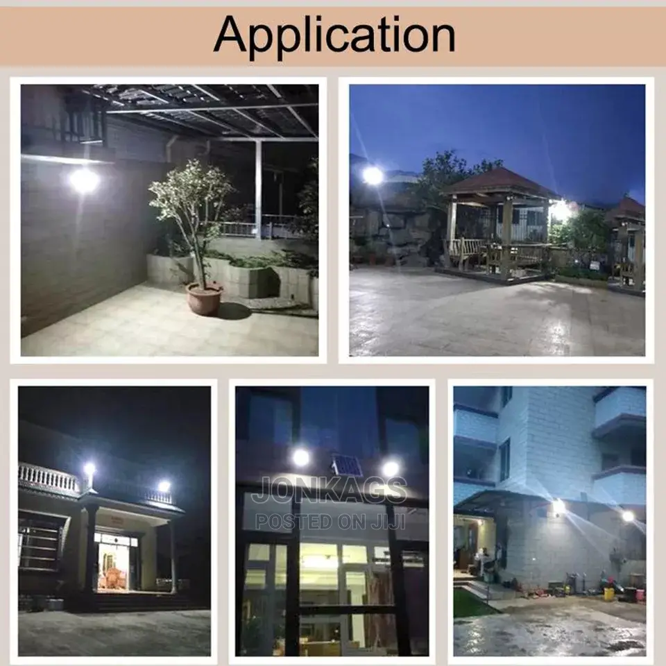 100 Watts Solar Flood Light