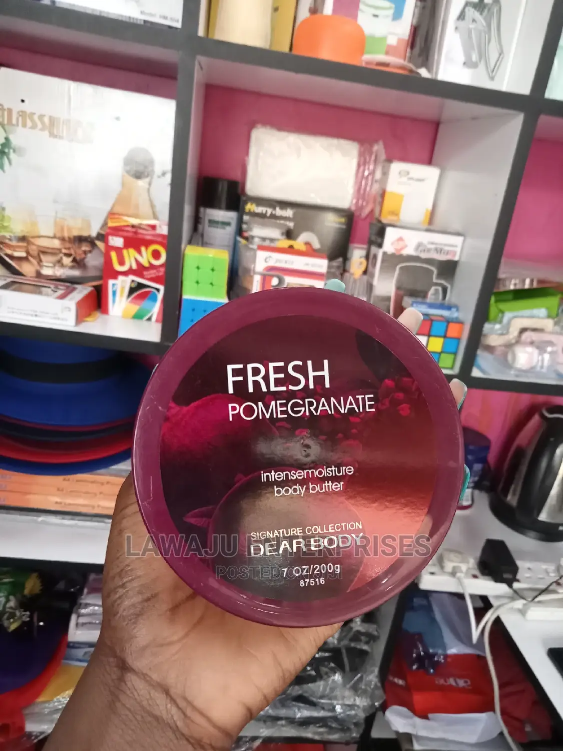Fresh Pomegranate Body Butter Scent Fragrance