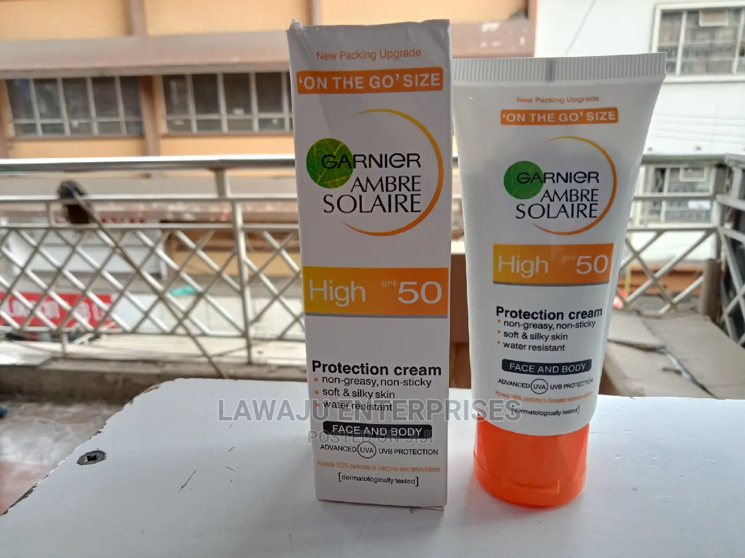 Garnier Ambre Solaire SPF 50 Face Body Protection Sunscreen