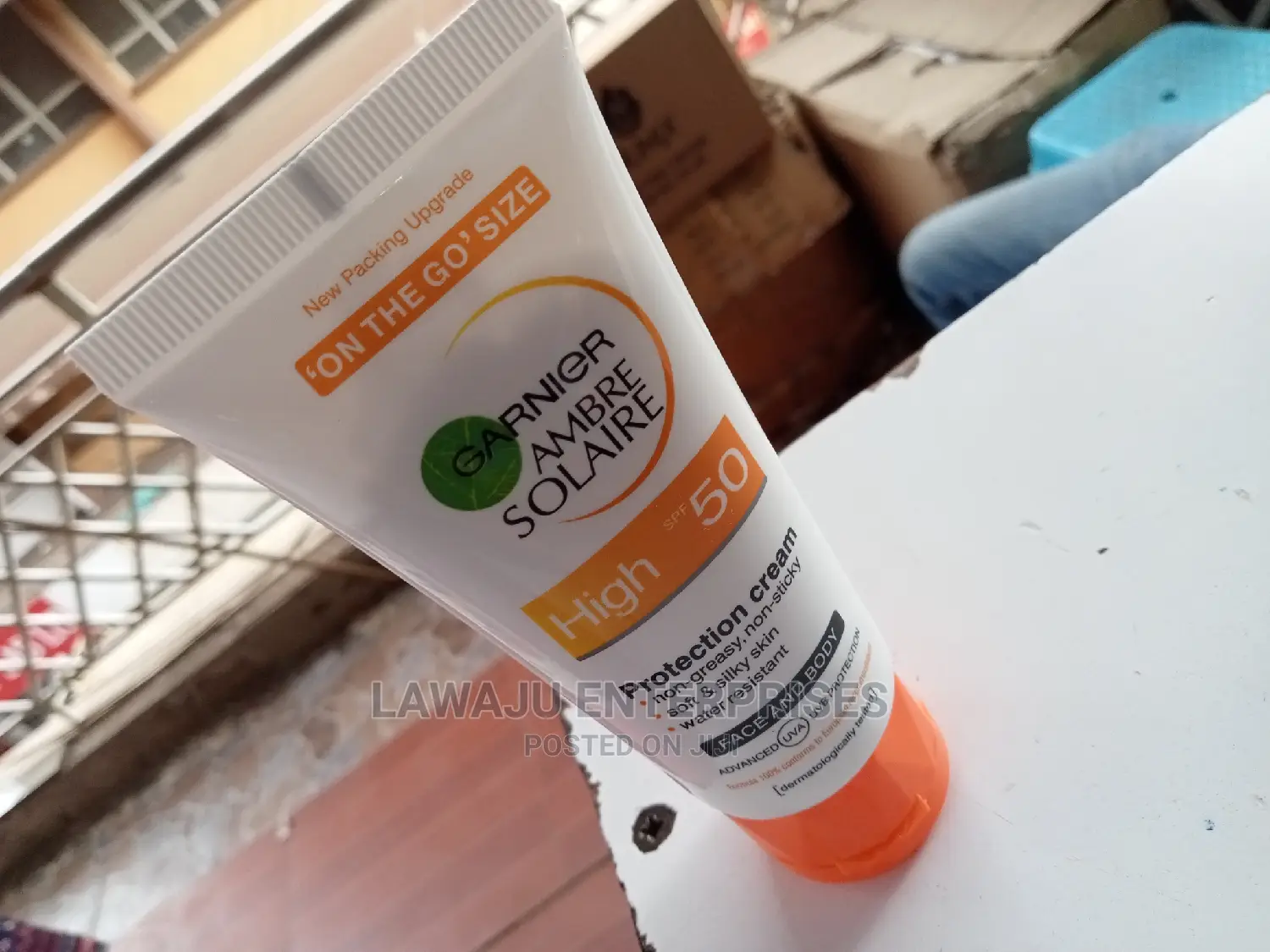 Garnier Ambre Solaire SPF 50 Face Body Protection Sunscreen