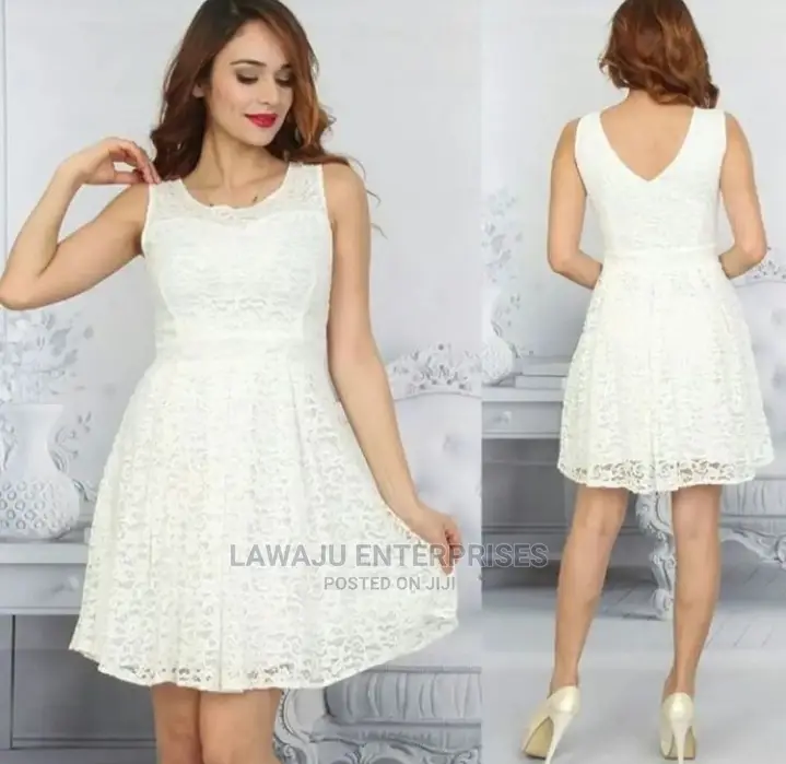Glamorous Lace Dress - (Made in Turkey)