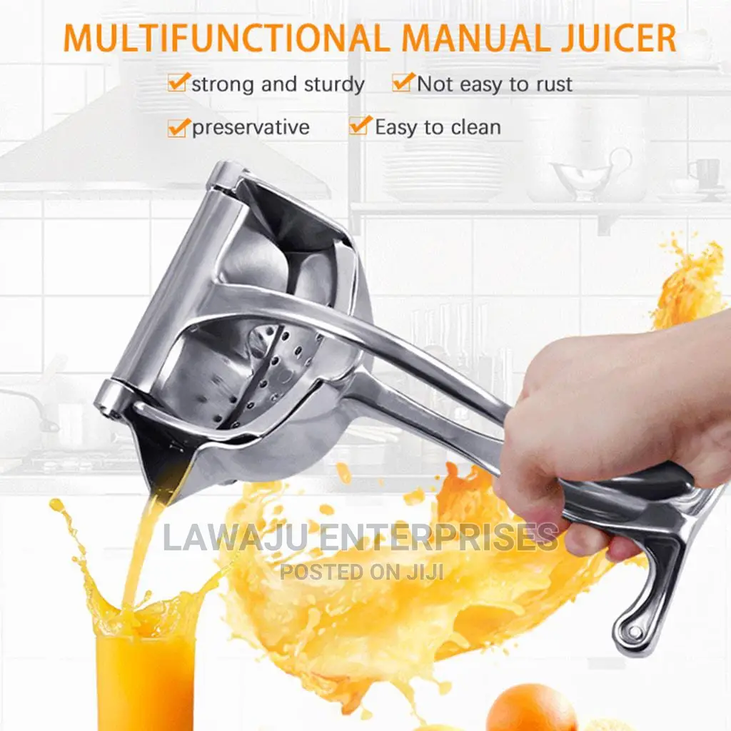 Heavy Metallic Manual Juicer