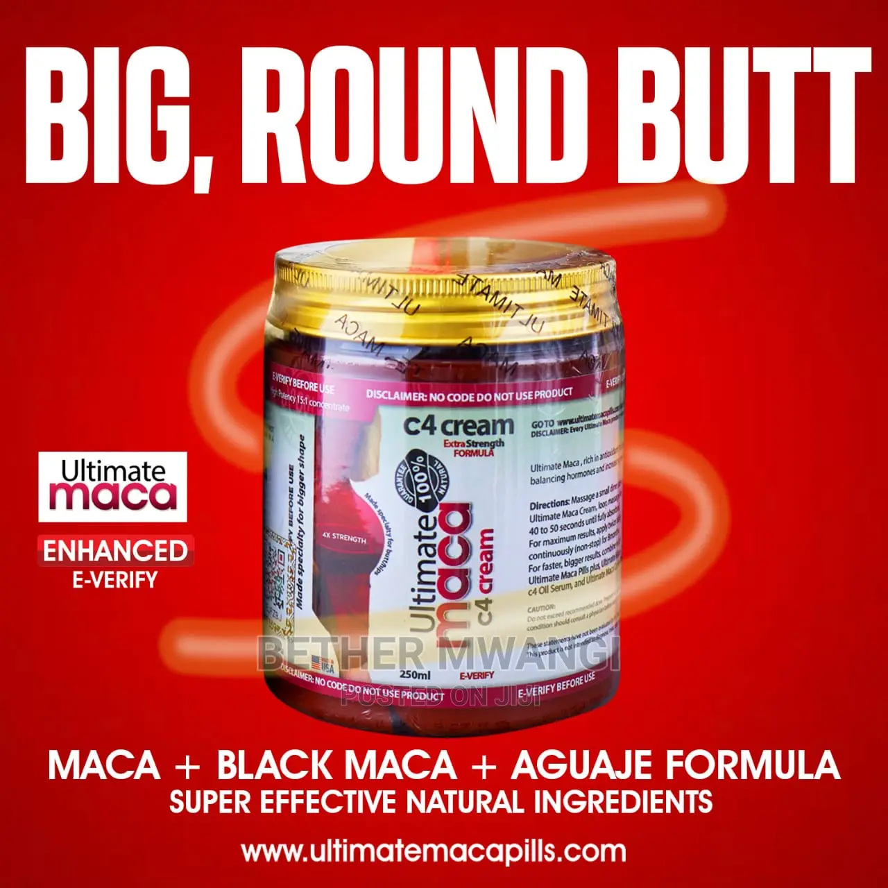 Ultimate Maca C4 Cream